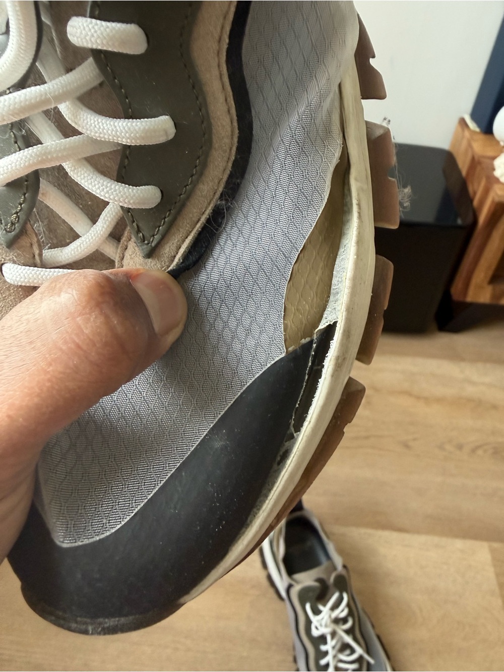 MONCLER NO TRACE
LACE-UP SNEAKERS 44 or us11 - Picture 9 of 12